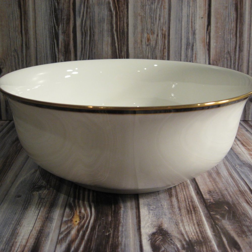 LENOX BONE CHINA DEBUT COLLECTION KRISTY FOOTED ROUND VEGETABLE SERVING …